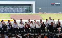 Inauguración del Camino de Acceso a la Zona Industrial de San José Chiapa. Puebla. 07 de septiembre de 2015.