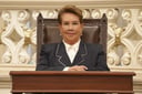 Retrato oficial de Modesta Delgado Juárez
